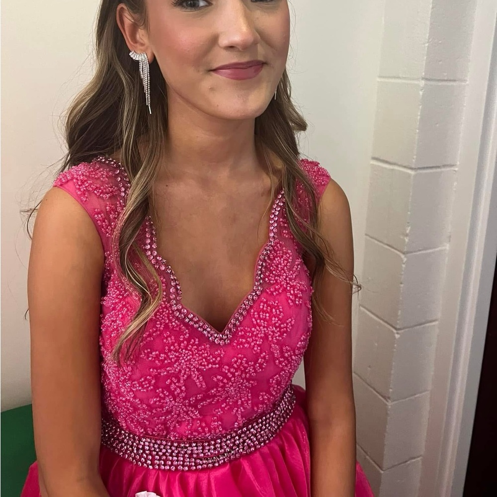 One More Couture teen pageant gown